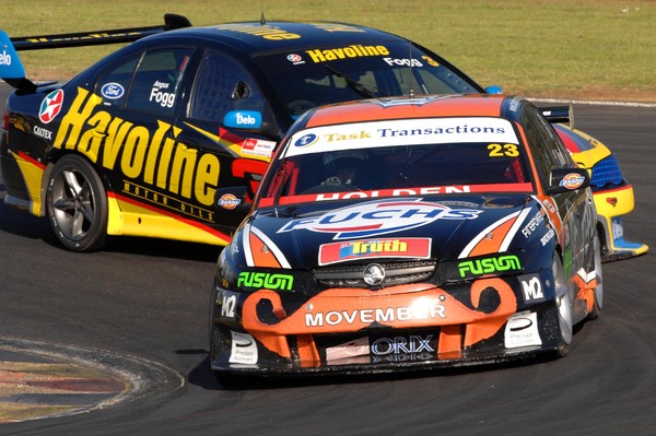 Andy Booth pictured at the opening round at Pukekohe